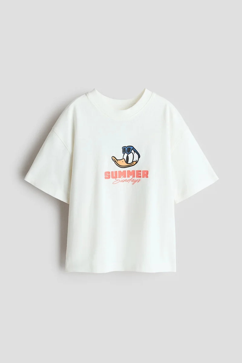 H&M Oversized printed T-shirt
